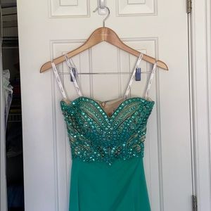 Beautiful Sea Green Dress